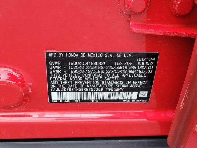 Certified 2024 Honda HR-V Sport image 30