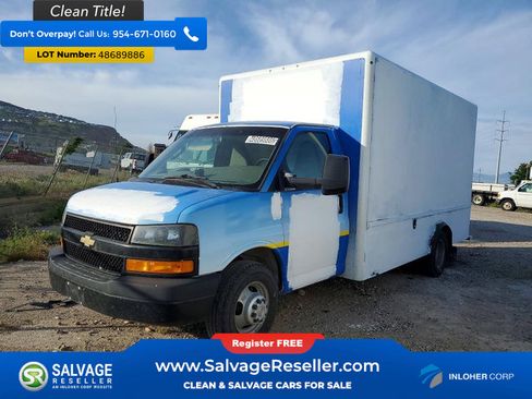 Used 2018 Chevrolet Express 3500 w/ Power Convenience Package RWD image 1
