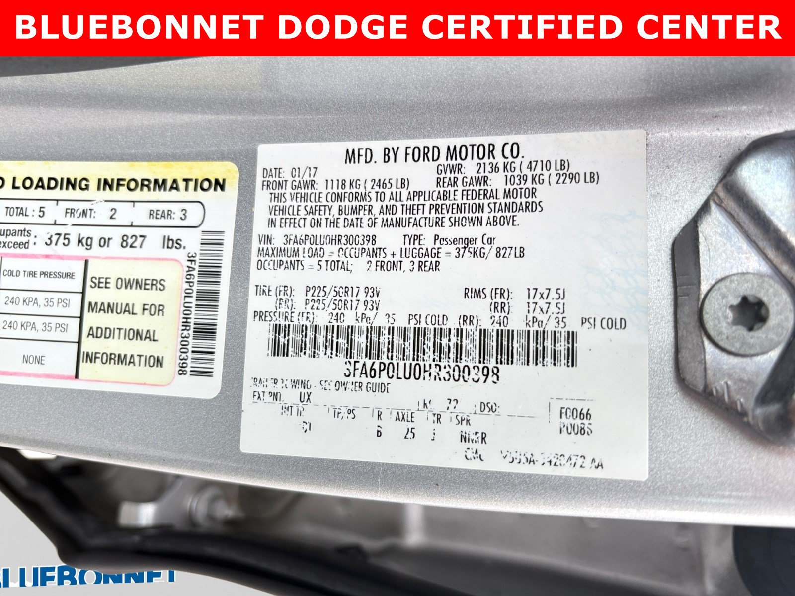 Used 2017 Ford Fusion SE FWD image 24