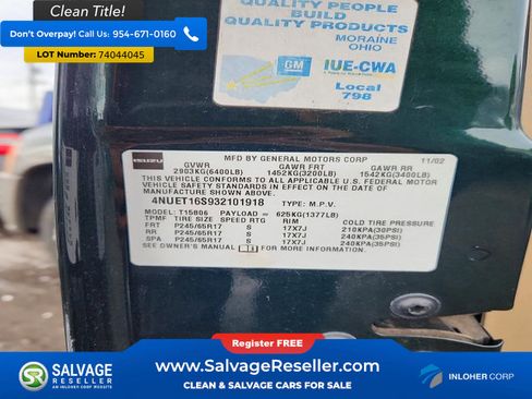 Used 2003 Isuzu Ascender S image 17