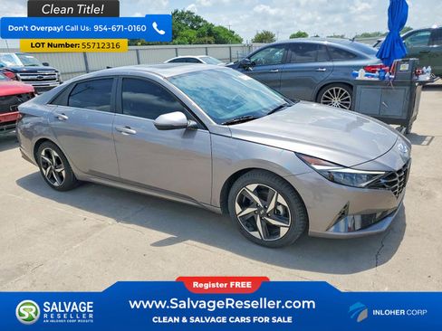 Used 2022 Hyundai Elantra Limited w/ Preferred Accessory Package FWD image 5