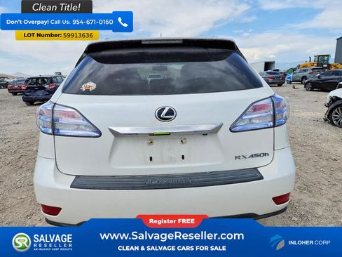 Used 2011 Lexus RX 450h AWD w/ Premium Pkg image 8