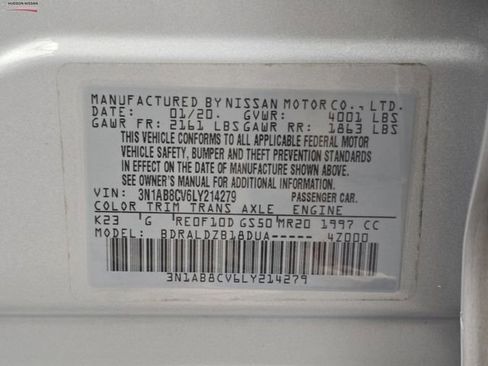 Used 2020 Nissan Sentra SV image 44