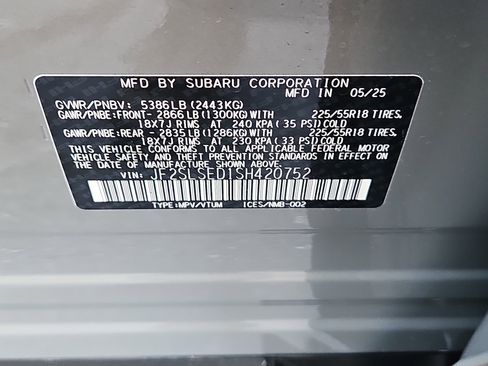 Certified 2025 Subaru Forester Premium image 7