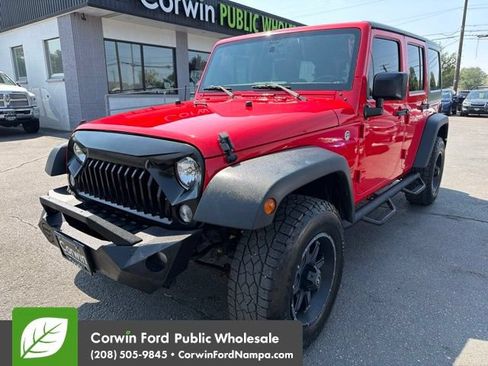Used 2016 Jeep Wrangler Unlimited Sport w/ Quick Order Package 24S AWD/4WD image 1