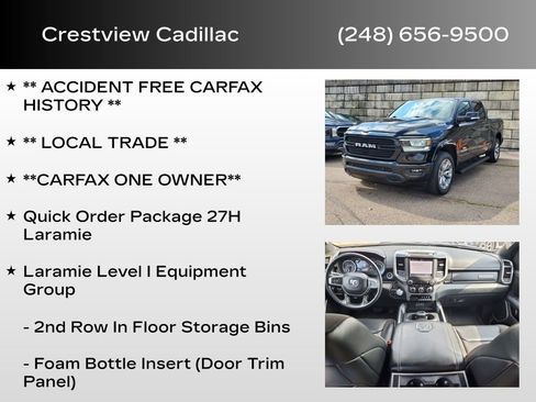 Used 2022 RAM 1500 Laramie w/ Sport Appearance Package image 6
