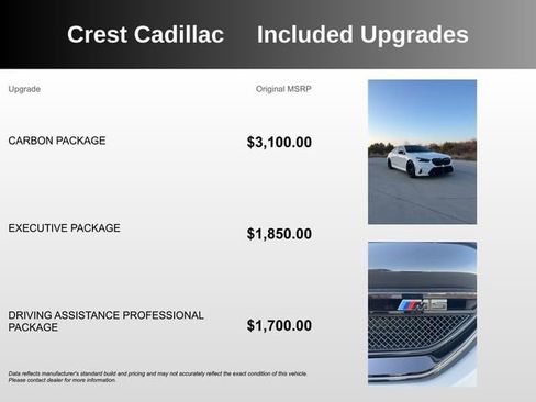 Used 2026 BMW M5 w/ Carbon Package image 5