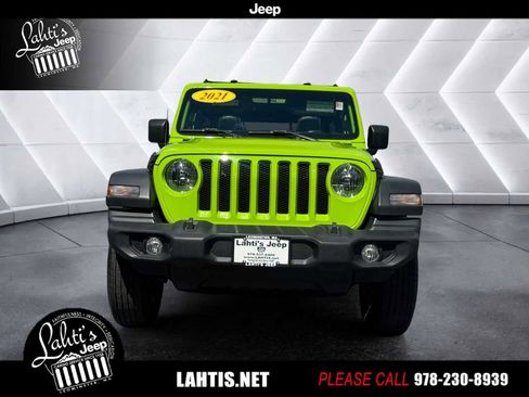 Certified 2021 Jeep Wrangler Unlimited Sport image 2