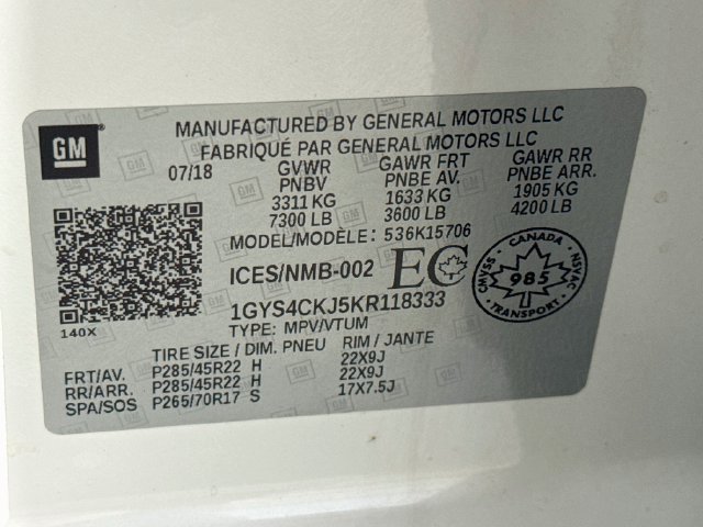 Used 2019 Cadillac Escalade Premium Luxury AWD/4WD image 39
