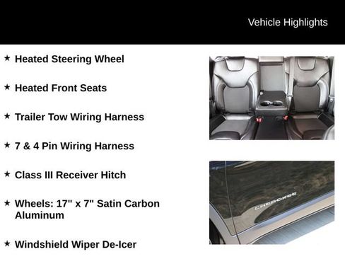 Used 2019 Jeep Cherokee Latitude Plus w/ Cold Weather Group AWD/4WD image 8