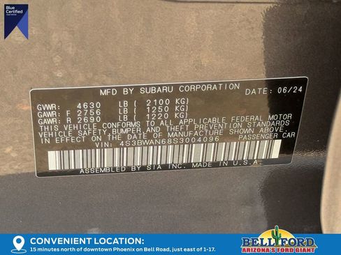 Used 2025 Subaru Legacy Limited w/ Popular Package #3 AWD/4WD image 34