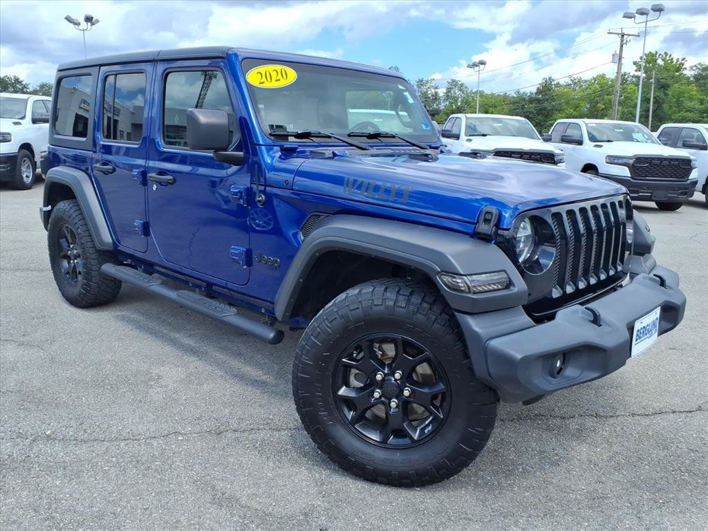 Used 2020 Jeep Wrangler Unlimited Sport AWD/4WD image 2
