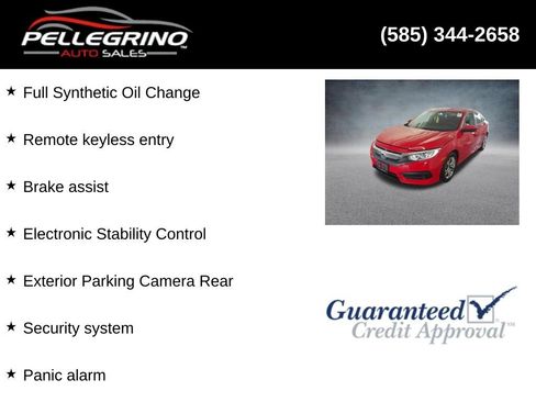 Used 2017 Honda Civic LX image 2