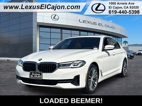 Used 2021 BMW 540i w/ Premium Package RWD image 1