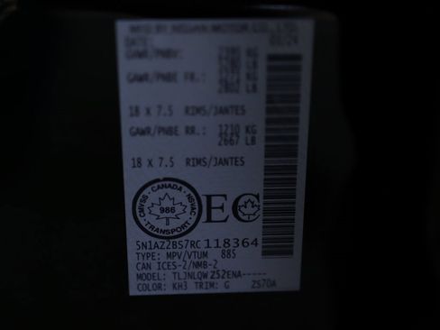 Used 2024 Nissan Murano SV image 39