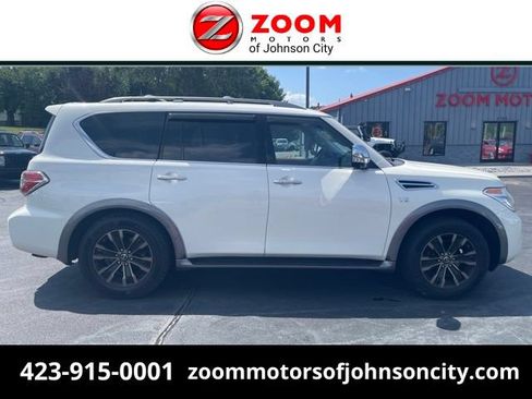 Used 2017 Nissan Armada Platinum w/ Captain Seat Package AWD/4WD image 1