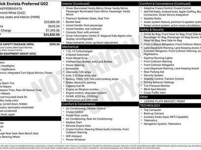 Used 2025 Buick Envista Preferred w/ Advanced Safety Package