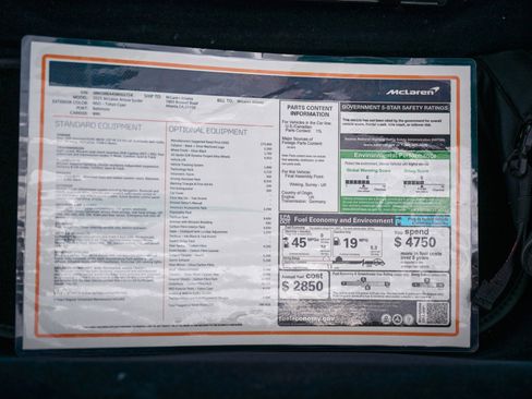 Used 2025 McLaren Artura Spider RWD image 80