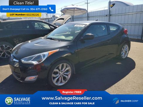 Used 2012 Hyundai Veloster w/ Style Pkg FWD image 1