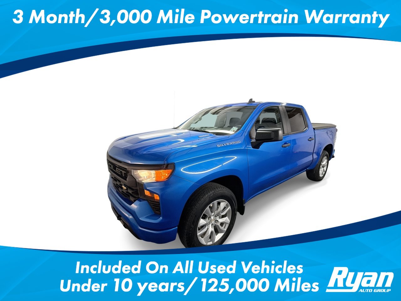 Certified 2025 Chevrolet Silverado 1500 Custom RWD image 1