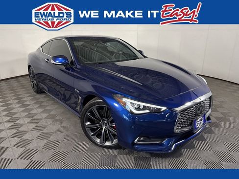 Used 2018 INFINITI Q60 Red Sport 400 w/ Sensory Package 3.0T Sport AWD/4WD image 1