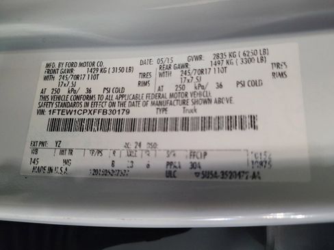 Used 2015 Ford F150 XL w/ Equipment Group 101A Mid RWD image 33