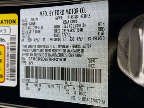 Used 2024 Ford Bronco Sport Badlands w/ Premium Package AWD/4WD image 33