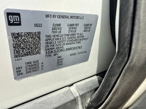Used 2022 GMC Yukon Denali AWD/4WD image 34