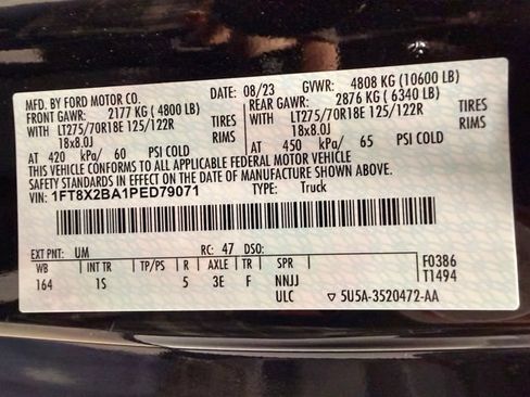 Used 2023 Ford F250 XL w/ STX Appearance Package AWD/4WD image 55