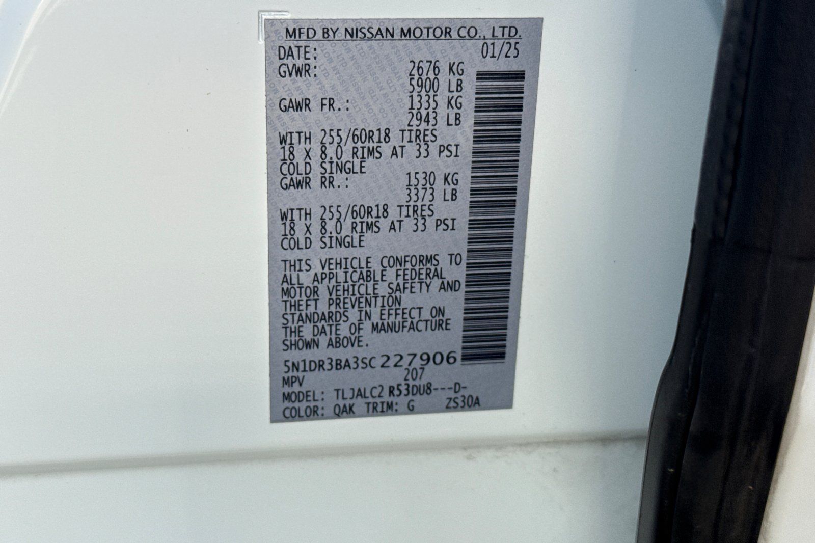 Certified 2025 Nissan Pathfinder SV FWD image 37