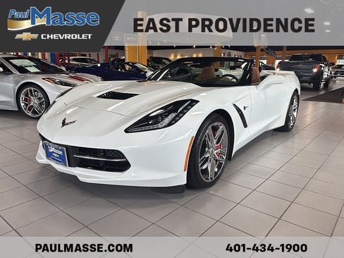 Used 2016 Chevrolet Corvette Stingray Convertible w/ 3LT Preferred Equipment Group RWD image 1