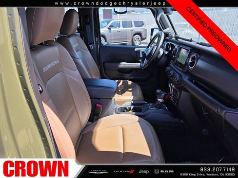 Certified 2021 Jeep Gladiator Rubicon AWD/4WD image 14