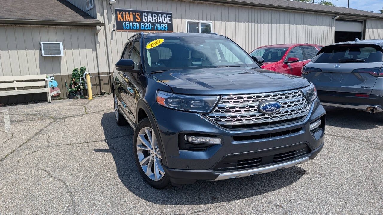 Used 2022 Ford Explorer Platinum w/ Equipment Group 601A AWD/4WD image 1