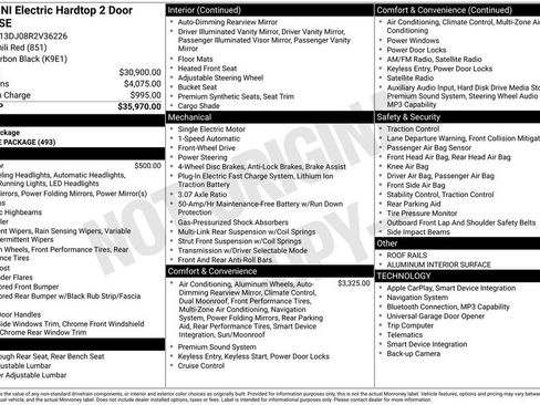 Certified 2024 MINI Cooper SE FWD image 12