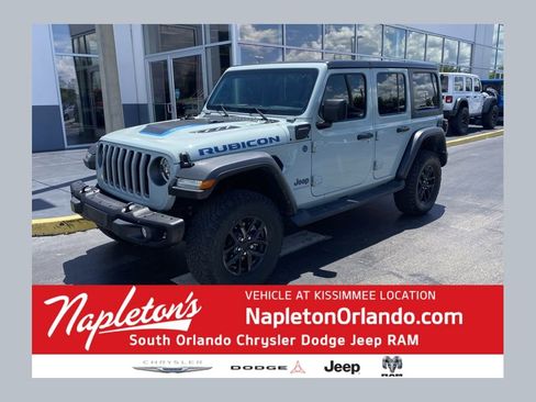 Used 2023 Jeep Wrangler Unlimited Rubicon 4xe AWD/4WD image 1