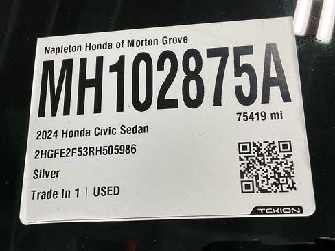 Certified 2024 Honda Civic Sport image 36