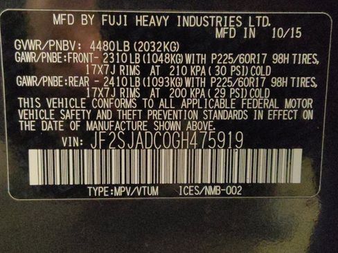 Used 2016 Subaru Forester 2.5i Premium w/ All-Weather Package image 33