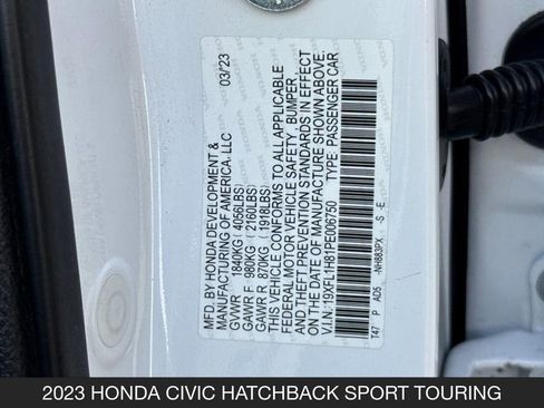 Used 2023 Honda Civic Sport Touring image 32