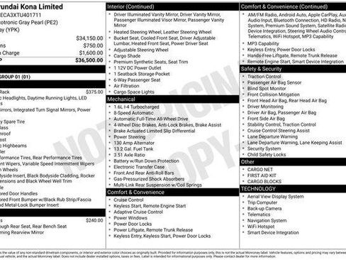 New 2026 Hyundai Kona Limited image 4