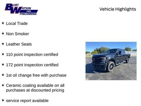 Used 2022 Ford F250 Lariat w/ Black Appearance Package AWD/4WD image 7