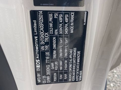New 2025 INEOS Grenadier AWD/4WD image 24
