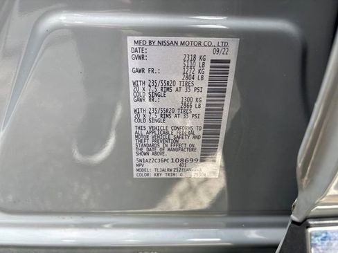Used 2023 Nissan Murano SL w/ Cargo Package FWD image 30