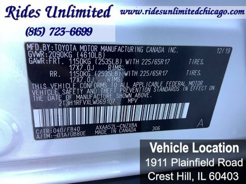 Used 2020 Toyota RAV4 LE image 22