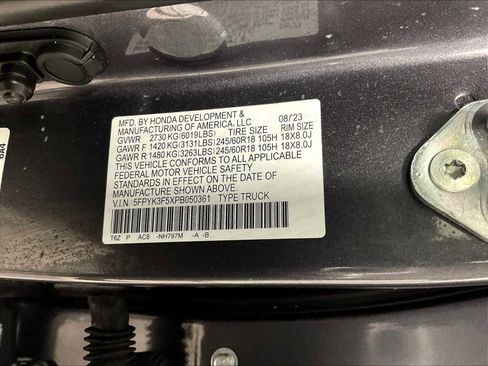 Used 2023 Honda Ridgeline RTL image 37