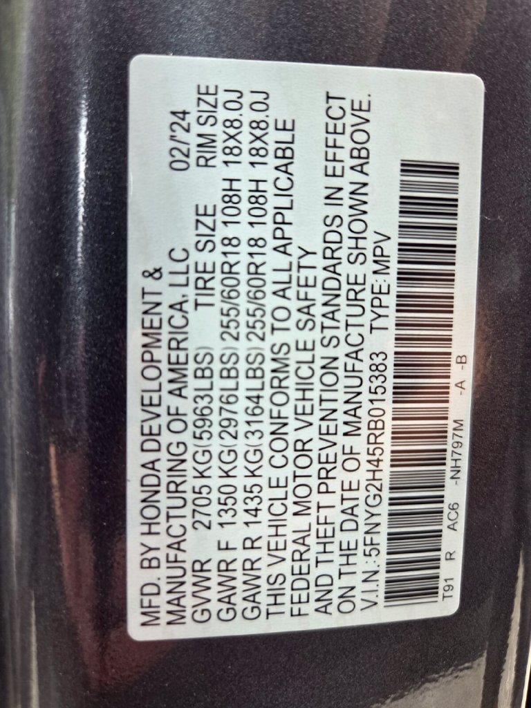 Certified 2024 Honda Pilot EX-L image 20