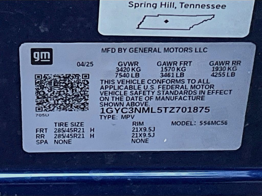 Used 2026 Cadillac Vistiq Sport w/ LPO, Floor Liner Package AWD/4WD image 36