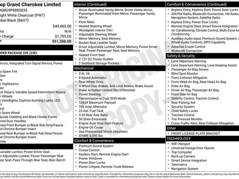 Used 2023 Jeep Grand Cherokee Limited RWD image 8