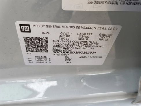 Used 2024 Chevrolet Silverado 1500 LT Trail Boss w/ Convenience Package II image 34