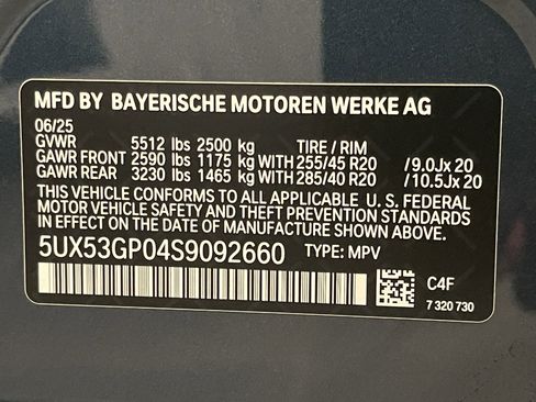 Used 2025 BMW X3 xDrive30i w/ Convenience Package image 25