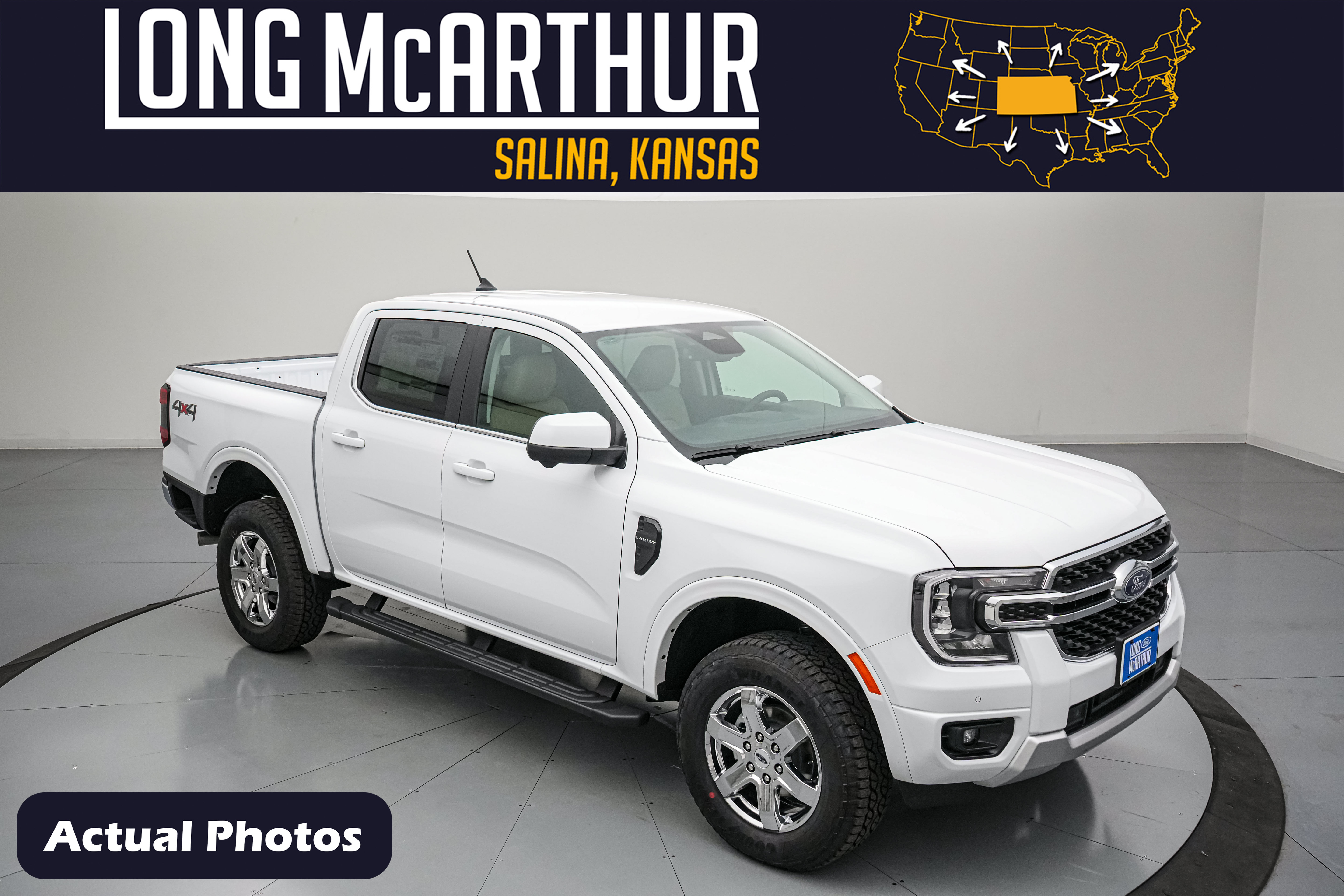 New 2026 Ford Ranger Lariat w/ Chrome Accent Package AWD/4WD image 1